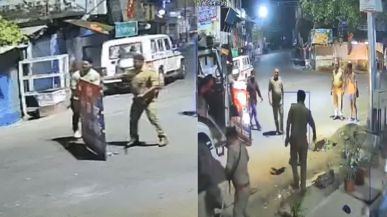 ट्रक ड्राइवर को सीट से उतारा, लाठियों से ताबड़तोड़ पिटाई; वीडियो में देखें यूपी पुलिस का 'क्रूर चेहरा'