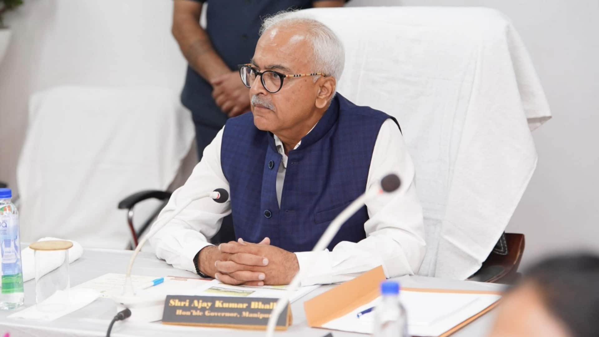 मणिपुर: सरकार गठन के लिए राज्यपाल से मिले 10 विधायक, 22 विधायकों के समर्थन का दावा