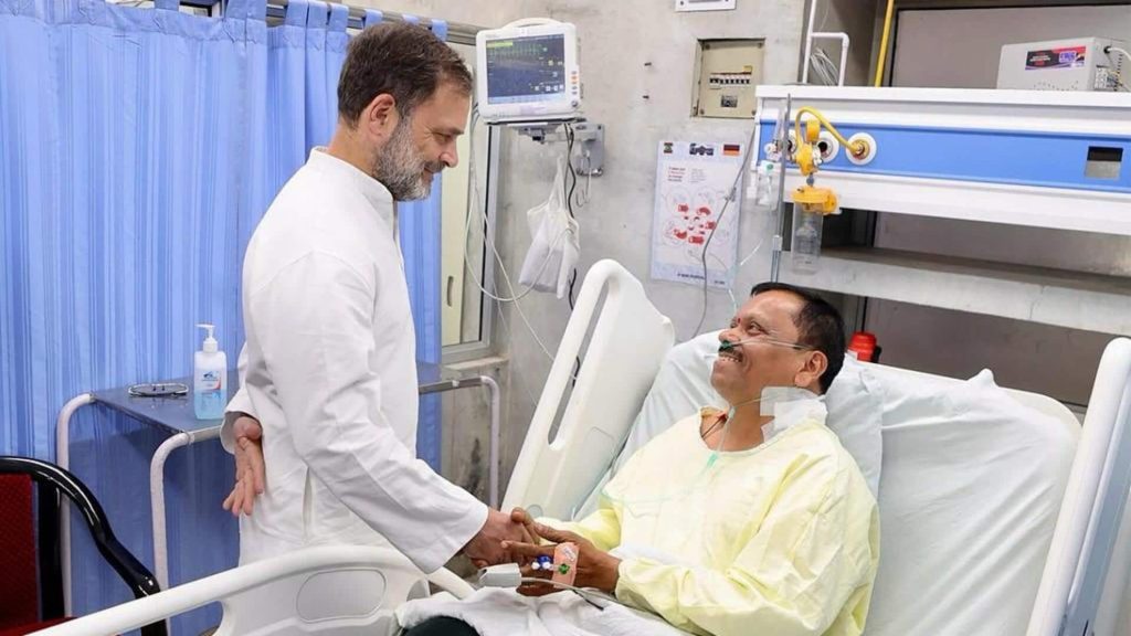 राहुल गांधी ने श्रीनगर का दौरा किया, बोले- सरकार जो कदम उठाएगी उसके साथ