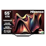 હિસ્સે 139 સે.મી. (55 ઇંચ) યુ 7 એન સિરીઝ 4 કે અલ્ટ્રા એચડી સ્માર્ટ ક્યુએલડી મીની એલઇડી ટીવી 55 યુ 7 એન (બ્લેક)