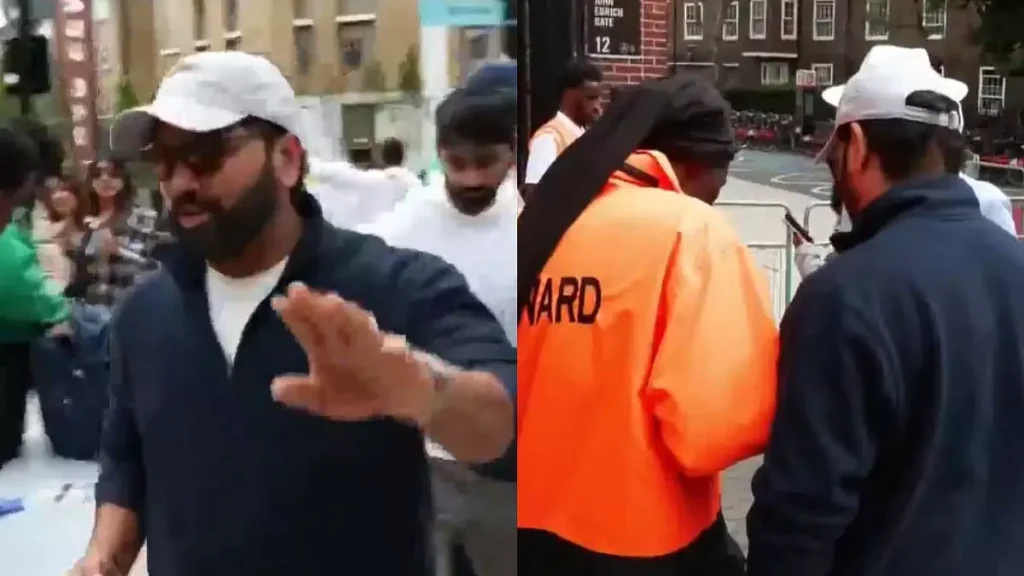 रोहित शर्मा का विनम्र अंदाज़, ओवल में तीसरे दिन लाइन में लगे टिकट दिखाने