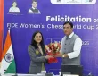 दिव्या देशमुख को फिडे विश्व कप जीत के लिए सम्मानित किया गया