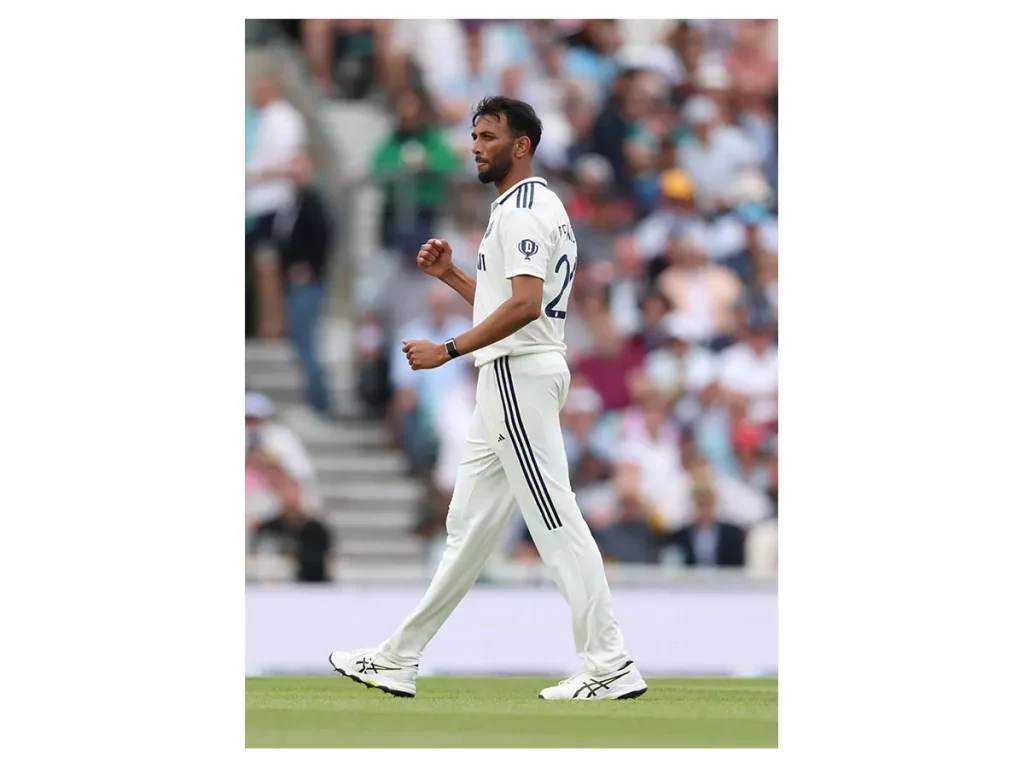 "बस थोड़ी-सी हंसी-मज़ाक हुई, हम बहुत अच्छे दोस्त हैं": ओवल टेस्ट के दूसरे दिन रूट के साथ द्वंद्व पर कृष्णा