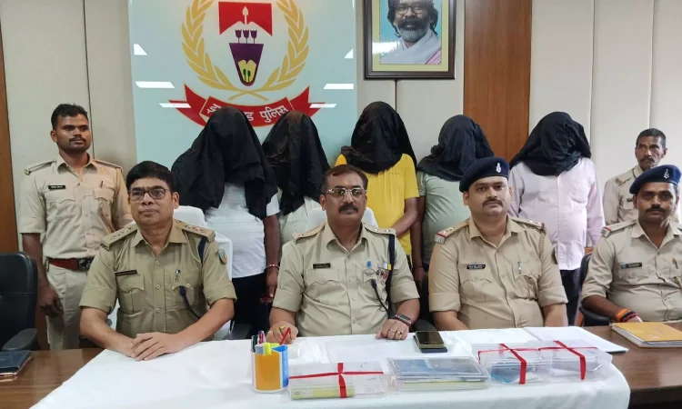 मानव तस्करी गिरोह का पर्दाफाश, 6 अपराधी गिरफ्तार