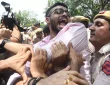फेलोशिप कटौती और भर्ती अनियमितताओं को लेकर NSUI का शिक्षा मंत्रालय के बाहर प्रदर्शन