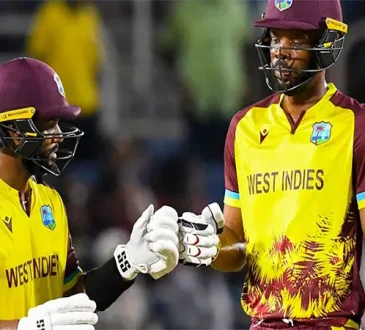 रोस्टन चेज़ टी20 अंतरराष्ट्रीय में रिटायर्ड आउट होने वाले पहले खिलाड़ी बने