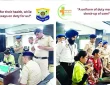 पुलिस कर्मियों-परिजनों ने करवाई स्वास्थ्य की जांच