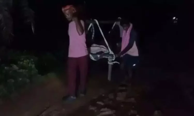 इमरजेंसी में भी नहीं मिला रास्ता, महिला की जान गई, परिजन बेहाल