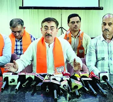 जिला भाजपा ने बनाई 66 सदस्यों की टीम