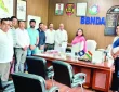 बदहाल सडक़ों पर लघु उद्योग भारती ने उठाई आवाज