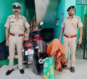 कांवरिया के भेष में शराब की तस्करी करता पकड़ा गया ओडिशा का व्यक्ति
