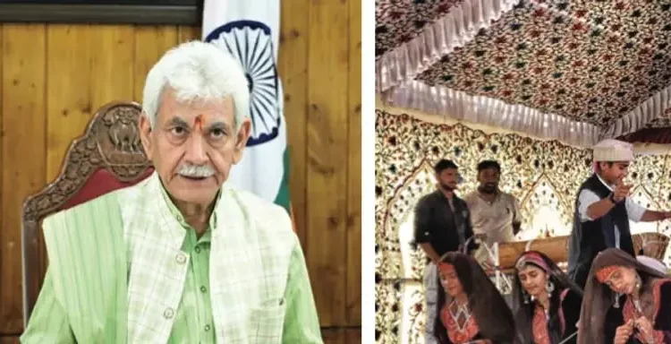 एलजी सिन्हा: सरकार आदिवासी समुदाय को सशक्त बनाने पर ध्यान केंद्रित कर रही