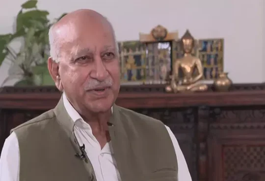 एमजे अकबर का बयान: आतंकवाद को हथियार बनाकर पाकिस्तान ने भारत को स्थायी दुश्मन बना लिया | MJ Akbar's statement: By using terrorism as a weapon, Pakistan has made India its permanent enemy