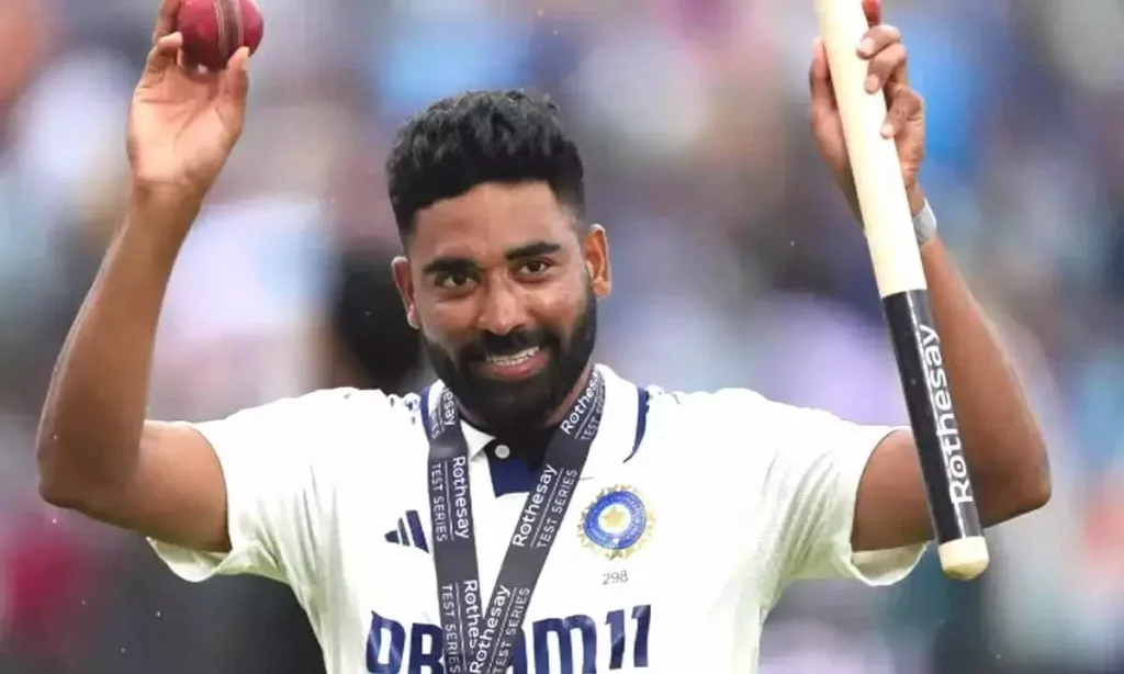 शानदार टेस्ट स्पेल के लिए असदुद्दीन ओवैसी ने मोहम्मद सिराज की तारीफ कीशानदार टेस्ट स्पेल