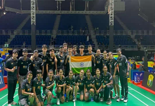 भारत को बीडब्ल्यूएफ विश्व जूनियर टीम चैंपियनशिप 2025 में ग्रुप चरण में आसान...