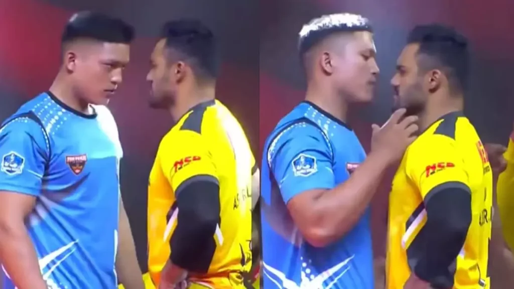 मुंबई मसल्स और हैदराबाद के खिलाड़ी के बीच तीखी झड़प से बढ़ा तनाव