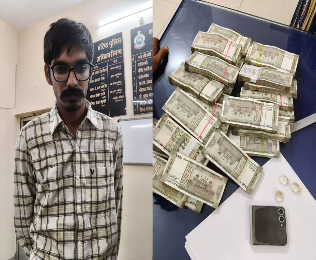 रायपुर में 15 लाख की फर्जी लूट का पर्दाफाश, पीड़ित ही निकला आरोपी | Fake robbery of 15 lakh rupees...