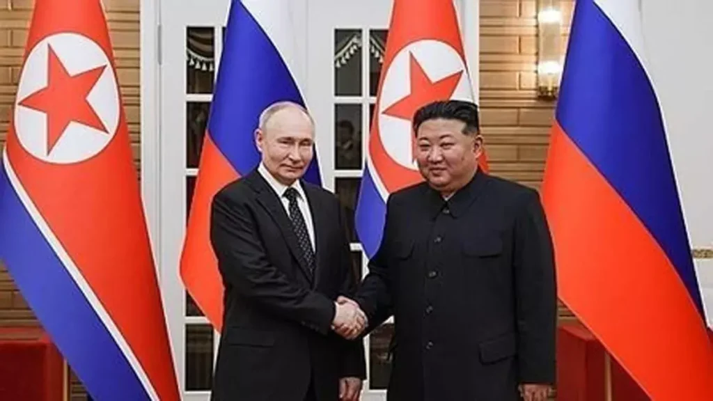 पुतिन से बात कर किम ने रूस के लिए पूर्ण समर्थन जताया | Kim expressed full support for Russia after talking to...