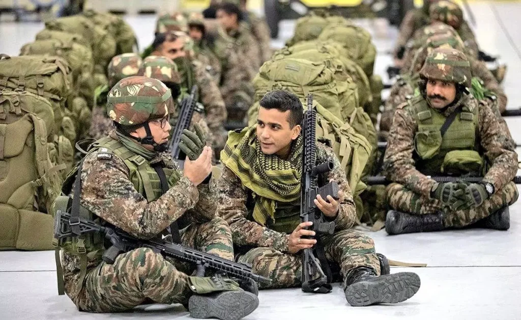 सैन्य अभ्यास की तैयारी में भारत और अमेरिका की सेनाएं | Indian and US armies prepare for military exercise   | ...