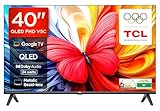 TCL 101 સેમી (40 ઇંચ) V5C સિરીઝ પૂર્ણ HD સ્માર્ટ QLED ટીવી Google TV 40V5C