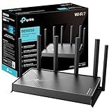 ટી.પી.-લિંક આર્ચર બી 400 ડ્યુઅલ-બેન્ડ બી 6500 વાઇફાઇ 7 રાઉટર | 4 કે/8 કે સ્ટ્રીમિંગ 6.5 જીબીપીએસ | 1 × 2.5 GBPS WAN/LAN + 3 × 1 GBPS LAN બંદરો + 1 × યુએસબી 3.0 | 6 એન્ટેના | એલેક્ઝા અને ગૂગલ સહાયક સાથે સુસંગત