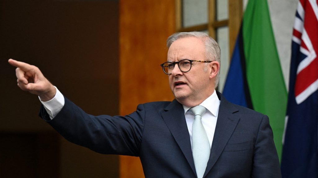 ऑस्ट्रेलिया के प्रधानमंत्री एंथनी अल्बनीज ने कहा कि सिडनी के एक...