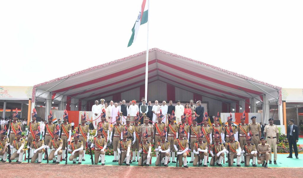 મહાત્મા ગાંધીજીની જન્મભૂમિ પોરબંદર ખાતે ૭૯માં સ્વતંત્રતા પર્વની...