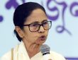 ममता बनर्जी ने आदिवासी बहुल क्षेत्र में लगभग तीन किलोमीटर की पदयात्रा की,...