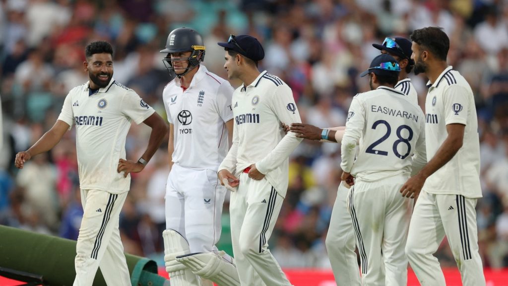 ओवल टेस्ट के पांचवें और आखिरी दिन भारत की निगाहें जेमी स्मिथ के विकेट पर...