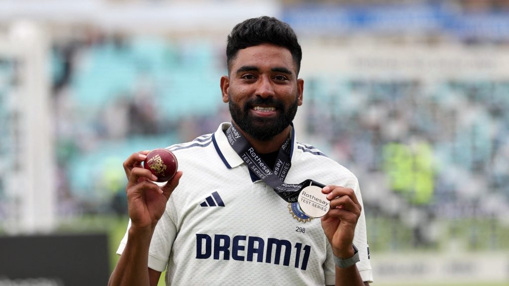 तेलंगाना पुलिस ने मोहम्मद सिराज को इंग्लैंड के खिलाफ उनके मैच-जिताऊ...