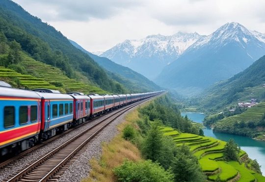 यह रेलवे लाइन न सिर्फ अक्साई चिन के विवादित क्षेत्र से गुजरेगी, बल्कि LAC के...