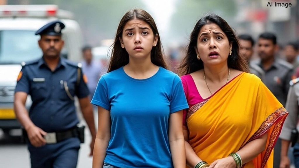 महिला की बेटी और मामले में आरोपी 9वीं कक्षा की छात्रा है और उसकी उम्र 16 साल...