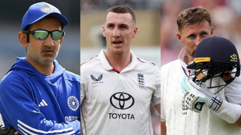 ઇંગ્લેન્ડના બેટ્સમેન હેરી બ્રુક ભારતના મુખ્ય કોચ ગૌતમ ગંભીર દ્વારા … इंग्लैंड के बल्लेबाज हैरी ब्रूक ने भारत के हेड कोच गौतम गंभीर द्वारा...