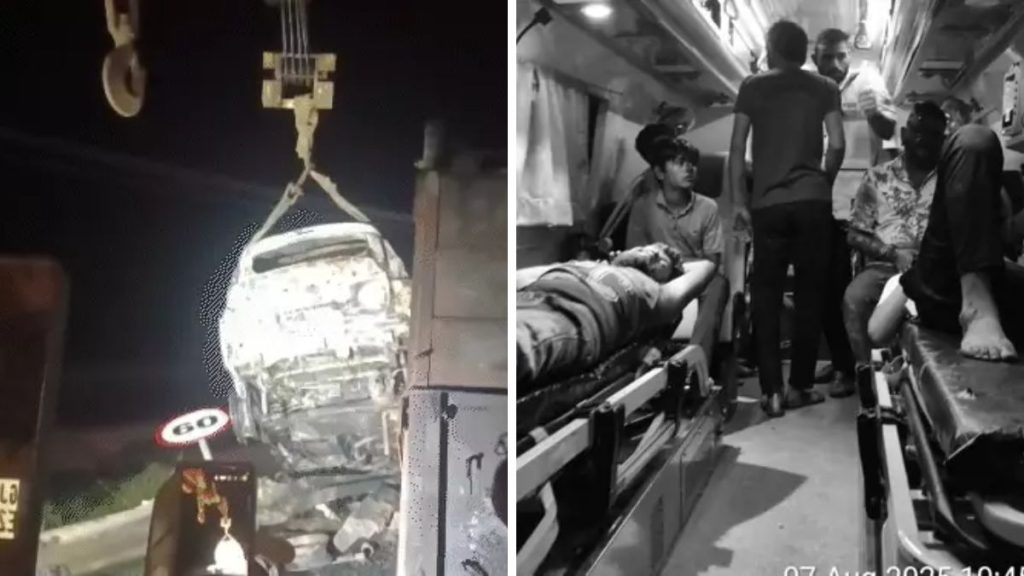 મોરબીમાં ટ્રિપલ અકસ્માતમાં: ચારના મોત