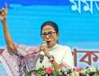 ममता बनर्जी ने आदिवासी बहुल क्षेत्र में लगभग 3 किलोमीटर की पदयात्रा की,...
