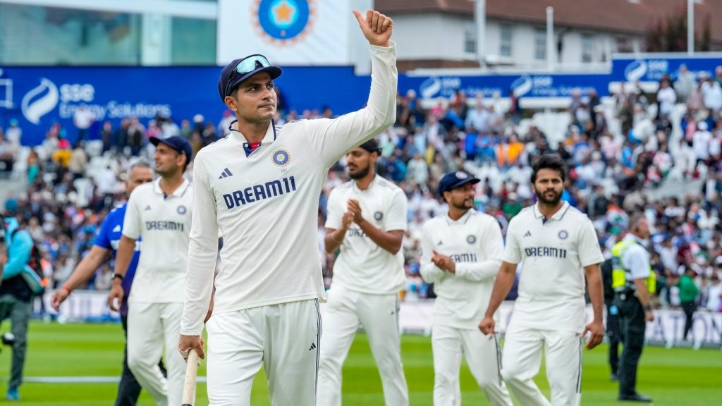 भारत ने इंग्लैंड को 5वें टेस्ट में 6 रन से हराया। जीत के बाद शुभमन गिल ने...