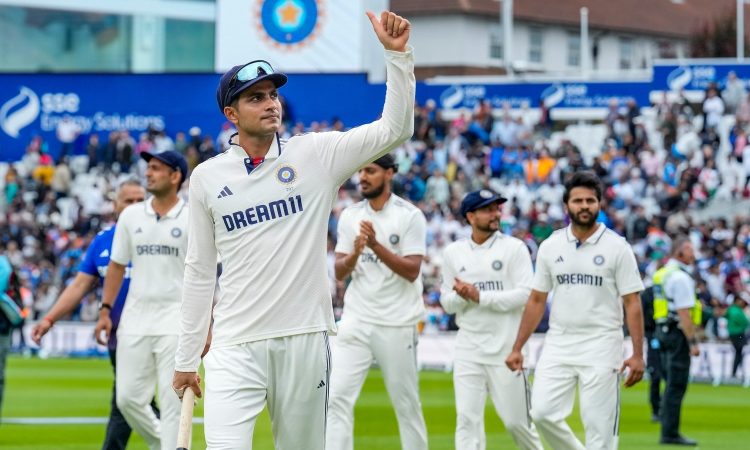 भारत ने इंग्लैंड को 5वें टेस्ट में 6 रन से हराया। जीत के बाद शुभमन गिल ने...