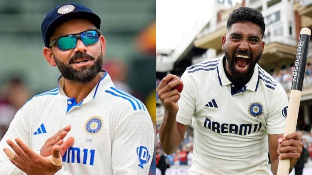 स्टार बल्लेबाज विराट कोहली ने टीम इंडिया की ओवल टेस्ट में रोमांचक जीत पर...