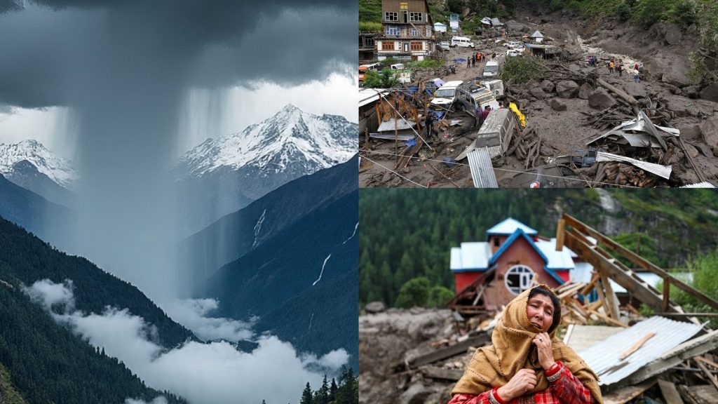 बादल फटना एक भयावह प्राकृतिक आपदा है, जो कम समय में भारी बारिश से तबाही...