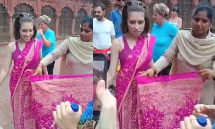 आगरा स्थित ताजमहल में रविवार को एक दिल छू लेने वाली घटना घटी, जब इटली से आए...