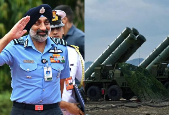 5 Pakistani fighter jets: एयरफोर्स प्रमुख ने कहा कि ऑपरेशन सिंदूर के दौरान हमारे S-400 एयर...