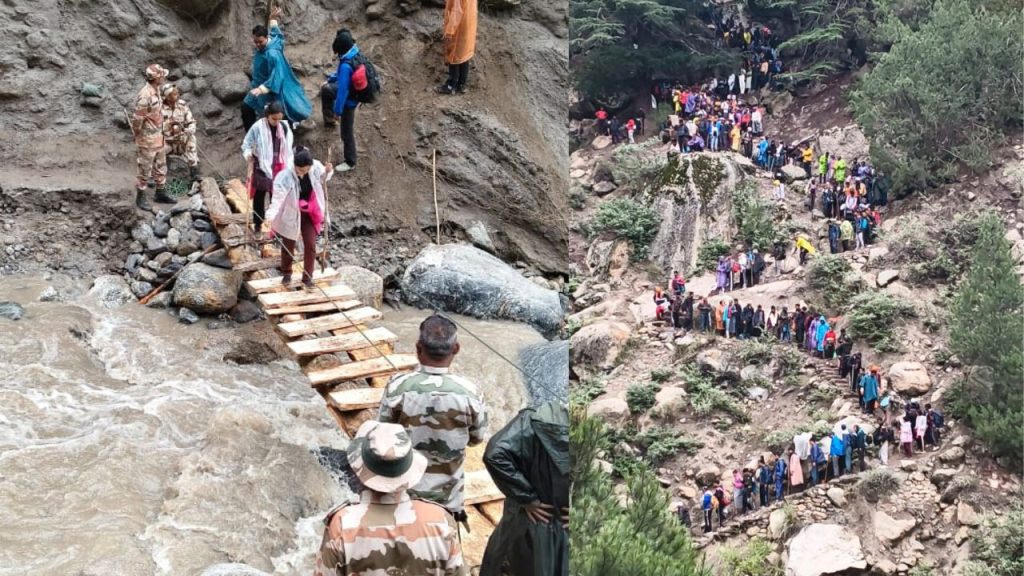 भारी बारिश के चलते बुधवार को कई स्थानों पर भूस्खलन और पहाड़ी से पत्थरों की...