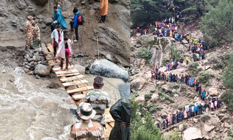 भारी बारिश के चलते बुधवार को कई स्थानों पर भूस्खलन और पहाड़ी से पत्थरों की...