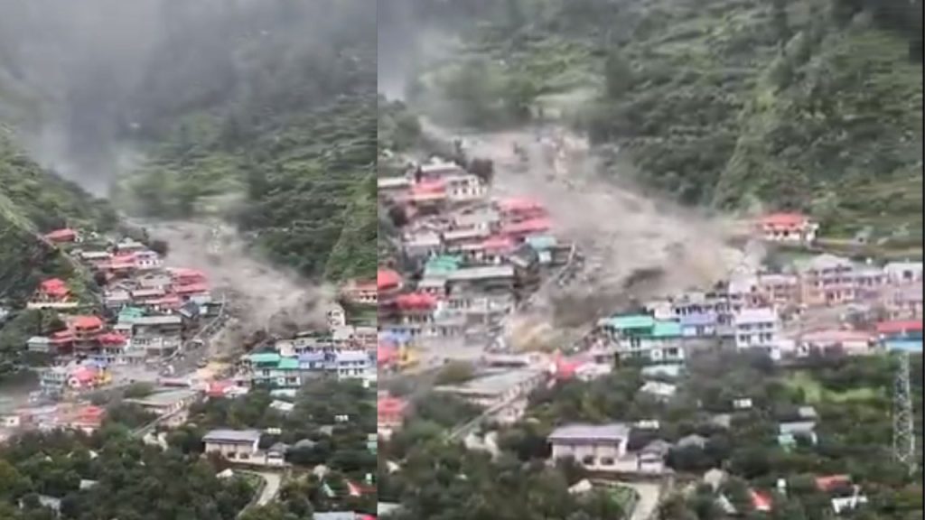 मंगलवार को उत्तरकाशी के धराली गांव में बादल फटने और लैंडस्लाइड की घटना ने...