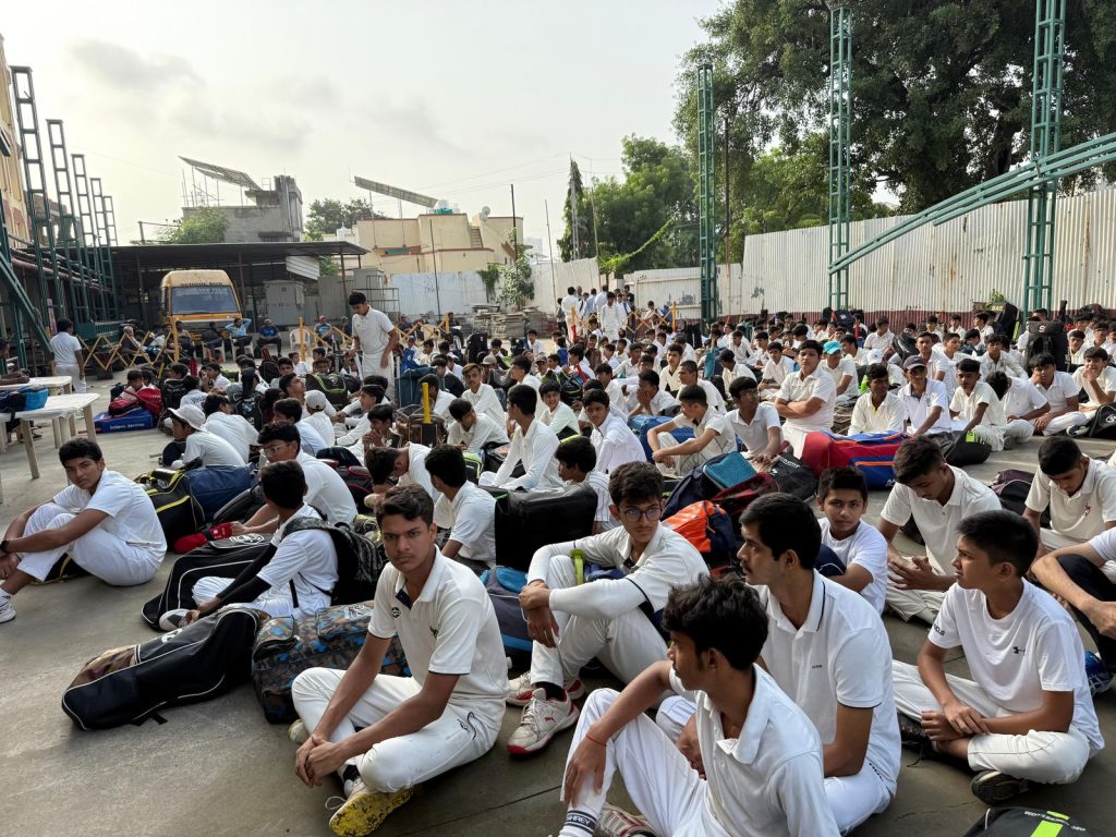 અમદાવાદ ગ્રામ્યની શાળાકીય સ્પર્ધાઓ અંતર્ગત જિલ્લા કક્ષા ક્રિકેટ સિલેક્શન સ્પર્ધા યોજાઈ