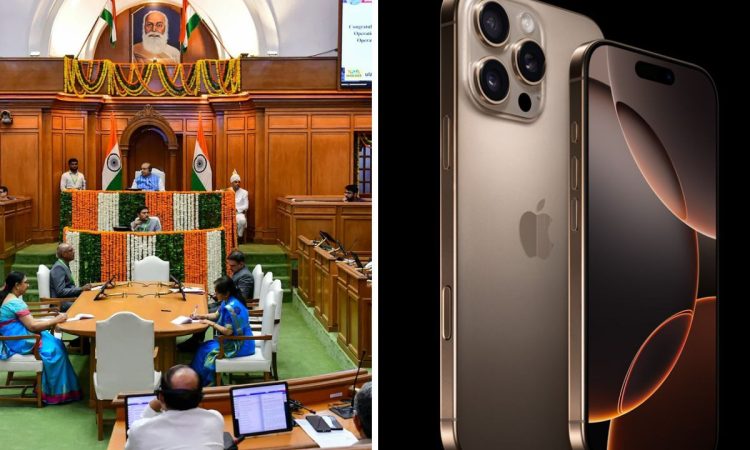 दिल्ली विधानसभा के सभी विधायकों को आधिकारिक उपयोग के लिए iPhone 16 Pro और टैबलेट...