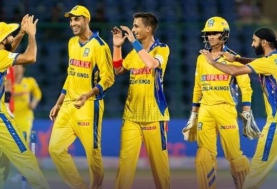 सेंट्रल दिल्ली किंग्स ने गुरुवार को साउथ दिल्ली सुपरस्टार्ज को 9 विकेट से...