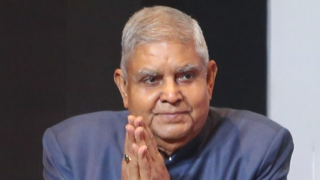 भारत के पूर्व उप राष्ट्रपति जगदीप धनखड़, जिन्होंने 1993 से 1998 तक कांग्रेस...