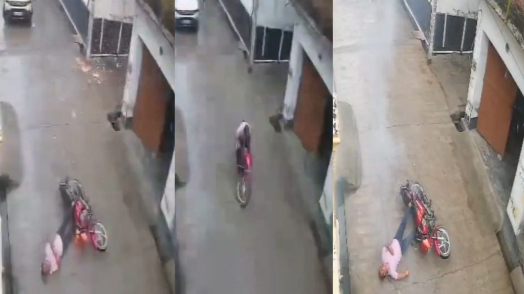 ફિરોઝાબાદ જિલ્લામાં એક હ્રદયસ્પર્શી ઘટના પ્રકાશમાં આવી છે, જ્યાં બાઇક સવાર … फिरोजाबाद जिले में एक दिल दहला देने वाली घटना सामने आई है, जहां एक बाइक सवार...