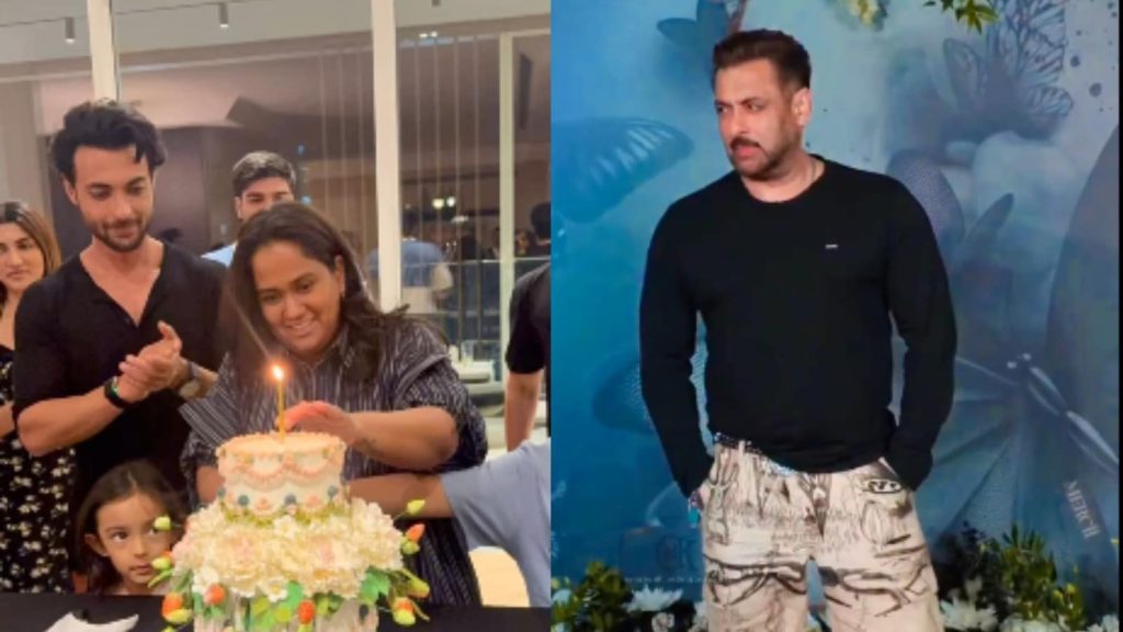 सलमान खान की बहन अर्पिता ने अपने मुंबई वाले घर पर के ग्रैंड बर्थडे पार्टी...